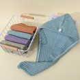 thumbnail image 6 of Kugisaki Microfiber Hair Towel Cap Wet Short or Long Curly Hair Coral Fleece Hair Towel Warp Absorbent Quick Dry Turbans Anti Frizz Great Gift, 6 of 7