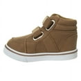 thumbnail image 3 of Sail Little Kids Hook & Loop Flat Heel Casual Shoes - Tan, Size: 10, 3 of 5