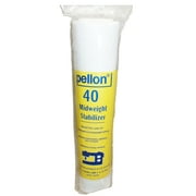 Pellon 40 Midweight Sew-in Fabric Stabilizer. White 15" x 4 Yards Precut