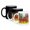 Multicolor, variant on 3drose, Bold Vertical Stripes Christmas Colors Rich Red and Green, 15oz Two-tone Red Mug