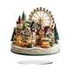 thumbnail image 2 of Acrylic Christmas Tree Ornament with Stand, Festive Holiday Tabletop Decor for Home Office, Merry Xmas Party Centerpiece Decoration, Reindeer and Gift Design, 2 of 5