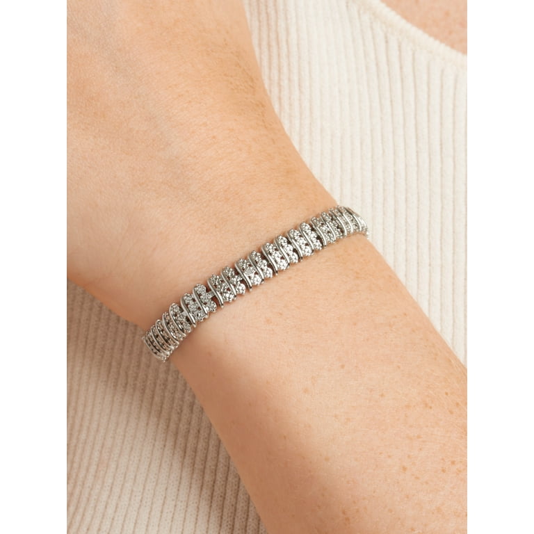 Lesa michele 42.00 shop cttw tennis bracelet