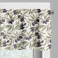 thumbnail image 3 of Ambesonne Olive Window Valance, Botanical with Leaves, 54" X 12", Quartz Taupe, 3 of 5