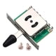 thumbnail image 4 of Interruptor de palanca para pastilla de guitarra con tornillos, fácil montaje, mantenimiento y mantenimiento. Negro 5 vías, 4 of 9