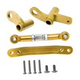 thumbnail image 4 of TISHITA Steering Upgrade Kit Parts DIY Modification Link Rod for Scy1/16 16201 16103 gold, 4 of 8
