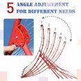 thumbnail image 3 of CoSoTower Pitch Back 5 Angles Adjustable Rebounder Net Goal Pitching and Throwing Practice Partner, Baseball/Soccer/Football/Basketball/Volleyball Daily Training, 3 of 7