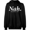 thumbnail image 2 of OXI Hoodie Sweatshirt - Nah Rosa Parks TM 1995, Basic Casual Hoodie for Men's and Women Fleece Hoodie Long Sleeve - Black X-Large, 2 of 3
