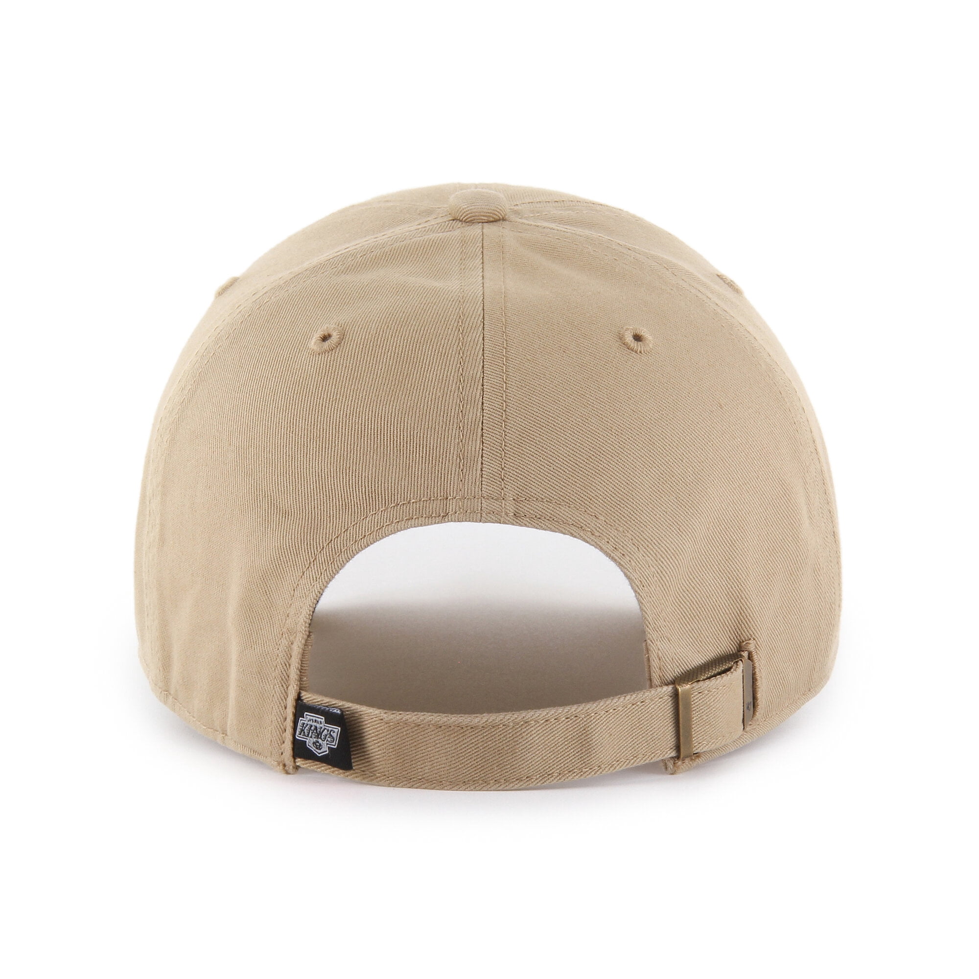 Men's '47 Khaki Los Angeles Kings Logo Clean Up Adjustable Hat