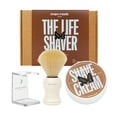 thumbnail image 1 of Men Rock Kit de Afeitado Esencial, Crema de Afeitar, Sándalo, 3 Pc, 1 of 7
