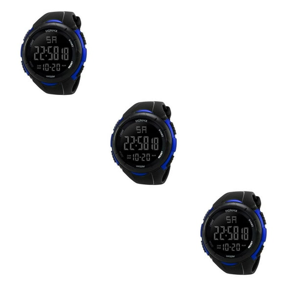 Minnieouse Man Watch Waterproof Stylish Sports Date Outdoor Birthday Watches Electronic Indoor Wristwatch Display Festival Home Gifts Type1 NO1 Minnieouse CBP035317