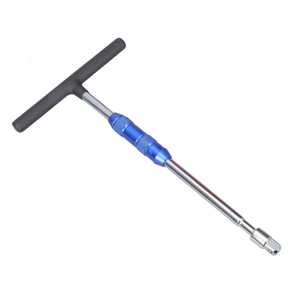 T Bar Socket Wrench Set with Comfortable Grip with 1/4 to 3/8Inch Adapter for Home Auto Repair Tool and Professional Use