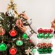 thumbnail image 5 of Bolas Decorativas 30 adornos navideños colgantes con purpurina para árbol, hogar y fiesta, 6 x 6 x 6 cm Yulucky, 5 of 6
