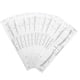 thumbnail image 1 of 50 pegatinas de regla ANGGREK Plantilla desechable para cejas Transparente, 1 of 8