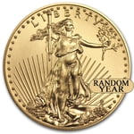 Random Year - 1 oz Gold American Eagle Coin Brand New BU