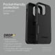 thumbnail image 4 of Funda Otterbox Commuter Series para iPhone 13 Pro (solo) - Negra, 4 of 5