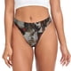 thumbnail image 1 of Balery Vintage Collage Girl Butterfly Tangas de Algodón para Mujer con Estampado – Ropa Interior Sexy, Transpirable, G-string-4X-Large, 1 of 6