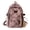 Pink, variant on Nylon Pendant Backpack 17.32" Large Capacity Multi-pocket for Travel Commute (Brown)