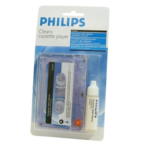 Philips Usa Wet Type Cassette Head Cleaner Walmart Com Walmart Com