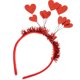 thumbnail image 5 of 1pc Hair Hoop Heart Decor Diademas Accesorios para el cabello para fiesta de San Valentín, 5 of 8