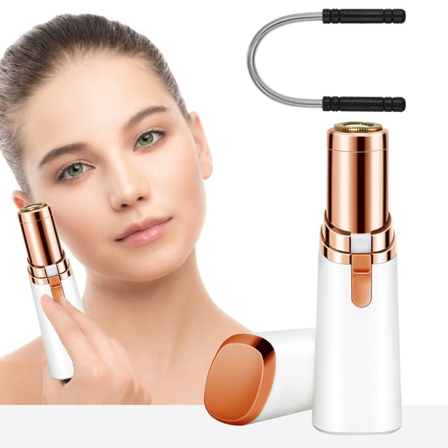 Women's Hair Remover Painless LED Electric Hair Trimmer with Hair Remover Spring