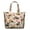 Dog, variant on Dog Print Travel Tote Bag, Cute Canine Pattern Duffel for Women, Lightweight Carry-on for Weekend Getaways