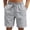 a-109Light Gray56, variant on FINALGANG Mens Solid Color Elastic Waist Drawstring Shorts With Large Patch Pockets Relaxed Fit Quick Dry Lightweight For Fathers Day Gift Summer Daily Casual Wear Soft Bottoms