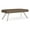 Castillo Quarry, variant on Willow Lounge Lobby Reception Waiting 2 Seat Bench / Silver Steel / Black
