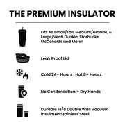 To-Go Buddy | Iced Coffee Cup Insulator | Perfect Gift For Coffee Lovers