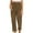 Brown, variant on Fesfesfes Fashion Women Pant Trousers Full Pants Casual Straight Solid Color Suit Pants On Sale