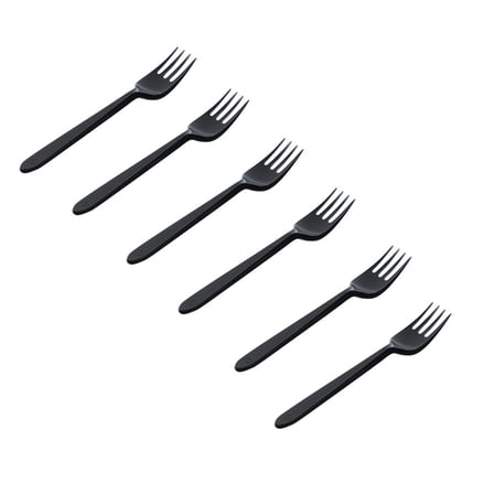 NICEXMAS Nicexmas Black Dinnerware Forks Practical for Any Meal 100Pcs