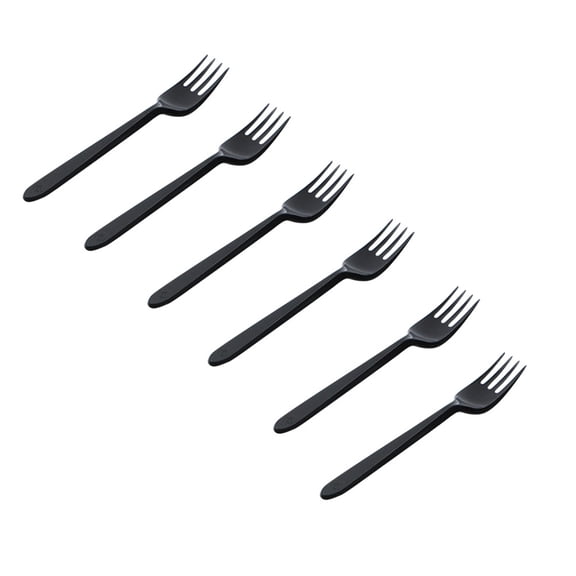 NICEXMAS Nicexmas Black Dinnerware Forks Practical for Any Meal 100Pcs