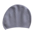 thumbnail image 1 of Gorro de natación impermeable para mantener el peinado intacto, ideal para cabello rizado. Gris, 1 of 9