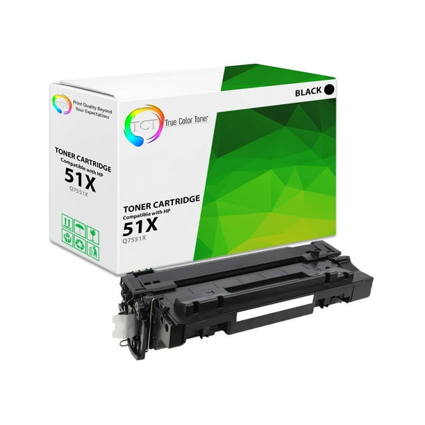 Remo bicicleta hoja TCT Premium Compatible Toner Cartridge Replacement for HP 51X Q7551X Black High Yield works with HP LaserJet P3005 P3005D P3005X P3005N P3005DN Printers (13,000 Pages) - Walmart.com Remo bicicleta hoja TCT Premium Compatible Toner Cartridge Replacement for HP 51X Q7551X Black High Yield works with HP LaserJet P3005 P3005D P3005X P3005N P3005DN Printers (13,000 Pages) - Walmart.com