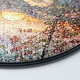 thumbnail image 3 of Sunset In Spring Landscape Suncatcher Stained Glass Style UV Printed Glass Nature Home Decor Round, 3 of 8