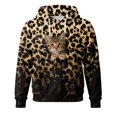 thumbnail image 4 of Hoodie with Cat Dog Pouch Fleece Pet Carrier Hoodies Pet Pouch Hoodie for Women Fleece Kangaroo Pocket Sweatshirt Cuddle Pouch Dog Carrier Hoodie Oversized Comfy Hoodie Sweatshirt, 4 of 5
