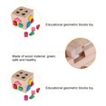 thumbnail image 2 of Juguete Geométrico, Juego De Juguetes De Bloques Geométricos Bloques De Construcción De Madera, Para El Cultivo De Bebés Capacidad De Observación Del Bebé Para La Educación EOTVIA No, 2 of 7
