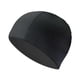 thumbnail image 2 of Gorro de natación de tela, portátil, transpirable, para mujeres y hombres, ideal para nadar. Negro, 2 of 9