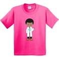 thumbnail image 3 of Inktastic African American Boy, Doctor, Lab Coat, Medicine Youth T-Shirt, 3 of 5