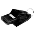 thumbnail image 1 of Silbato de seguridad Jadeshay silbato de árbitro portátil ABS 130 dB Color negro, 1 of 7