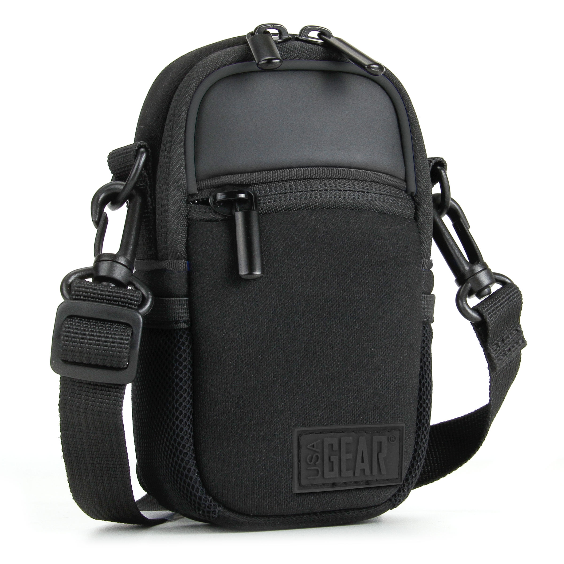 USA GEAR Compact Camera Case (Blackout) Point and Shoot