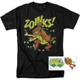 thumbnail image 2 of Trevco  SD129-PSF-2 Scooby Doo & Zoinks HBO Short Sleeve Adult 30-1 T-Shirt, Black - Medium, 2 of 7