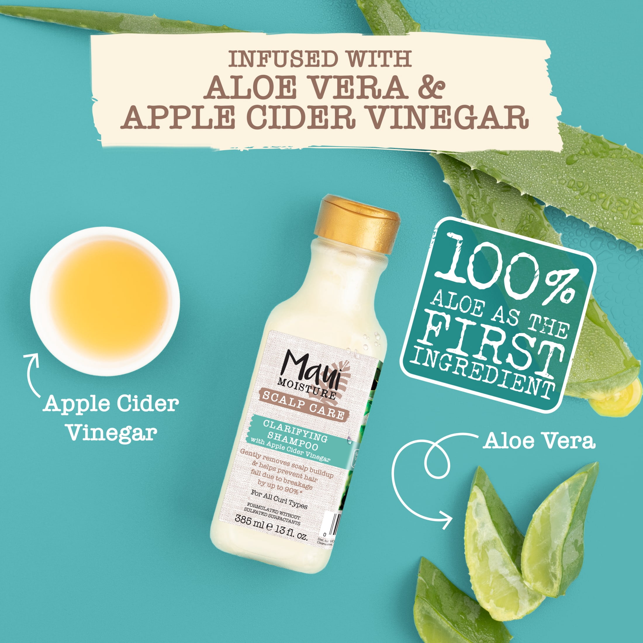 Scalp Care Clarifying Shampoo with Apple Cider Vinegar - Walmart.com