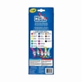 thumbnail image 4 of Crayola Marqueurs Lavables à Pointe Grand Pip-Squeaks, Lot de 16, 4 of 5