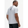 thumbnail image 4 of DEVOPS 3 Pack Men's Hoodie Short Sleeve Fishing Hiking Running Workout T-shirts (Large, Black/Charcoal/Gray), 4 of 7