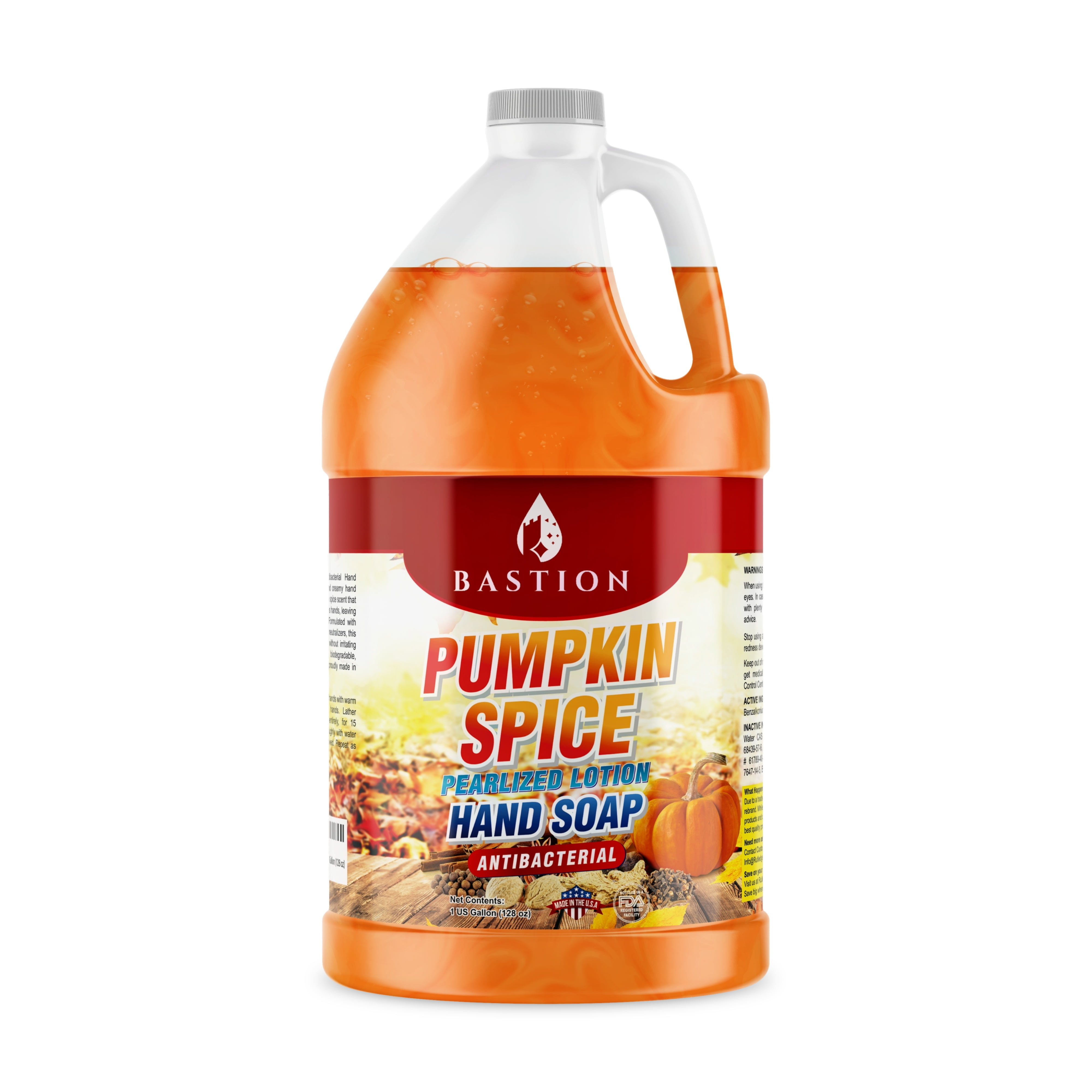 pumpkin spice liquid hand soap