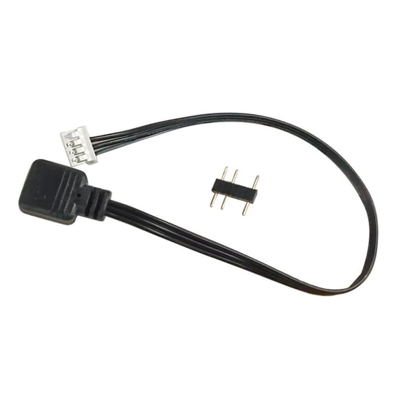 Zeiwohndc 5V 3PIN ARGB Plug to 4Pin 6Pin Fan Controller Converter Cable for Coolmoon