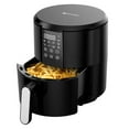 thumbnail image 6 of KITCHER 1200W 3.5Qt Air Fryer with Touch Digital Screen and 50 Cookbooks, Easy to Use, Black, 6 of 17