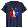 thumbnail image 4 of 250 Anniversary USA Shirt for Women American Graphic T-Shirts Patriotic Casual Short Sleeve Tees Tops, 4 of 5
