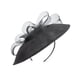 thumbnail image 4 of Sombrero de ala ancha, diadema, mini sombrero para baile de carnaval y Año Nuevo Negro, 4 of 9