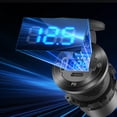 thumbnail image 4 of Enchufe para cargador de coche, 12 V, salida USB, 3 puertos, 78 W, PD, USB C, QC3.0, 4 of 8